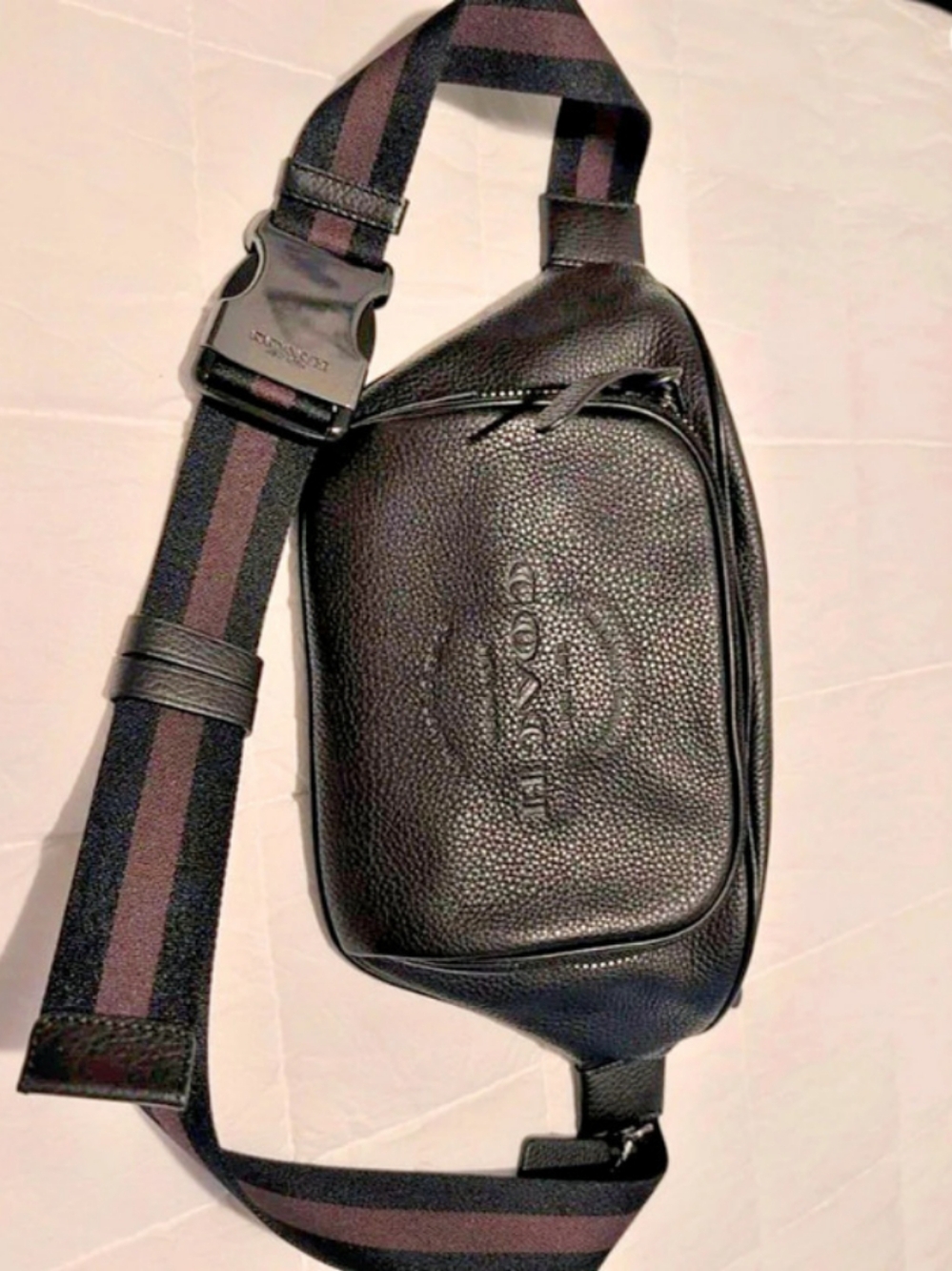Coach Thompson Belt Bag Black